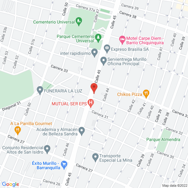 Map of Promercar Y Cia Ltda.