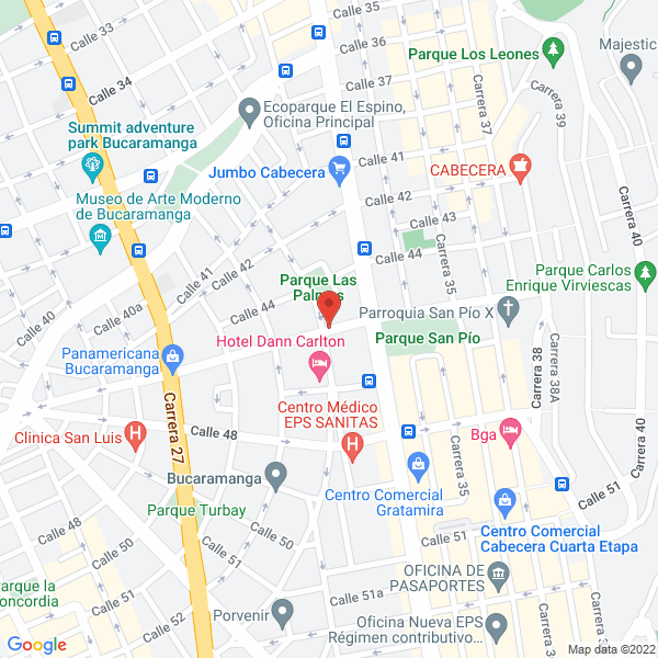 Map of Promocion Y Gestion Urbana S.A.