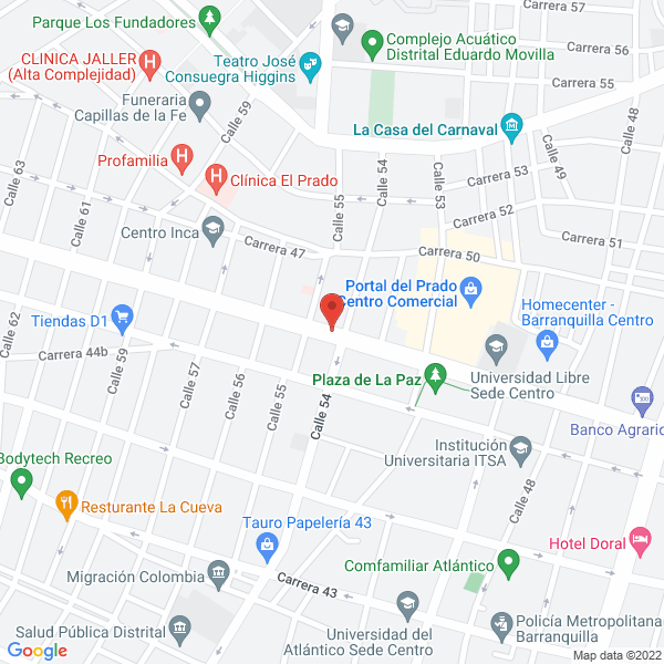 Map of Metrología Instrumentacion Y Control Mic S.A.S.