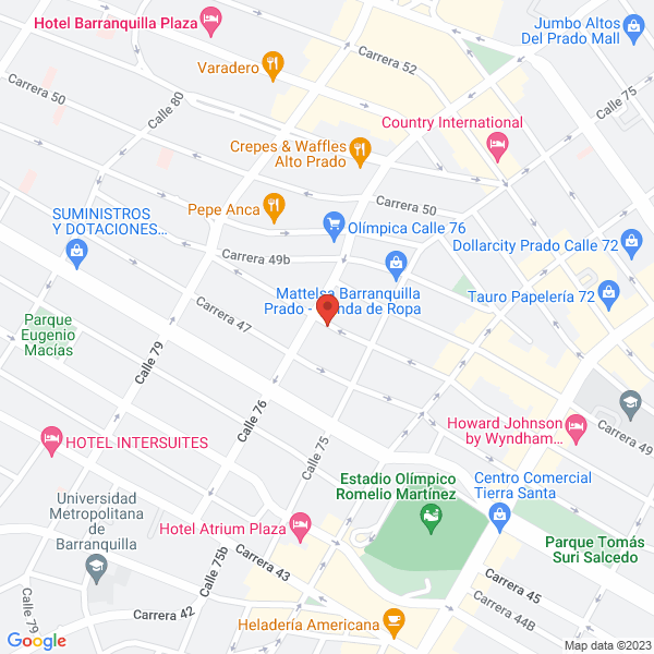 Map of Primera Clase Ltda.
