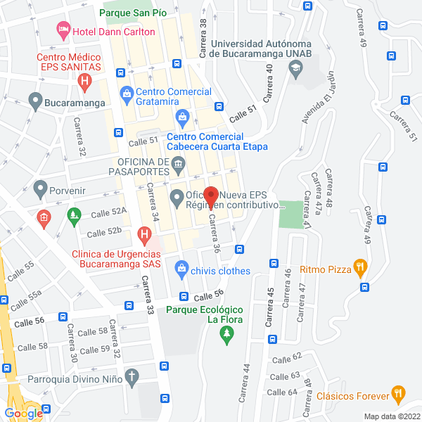 Map of Restaurante Saboréate