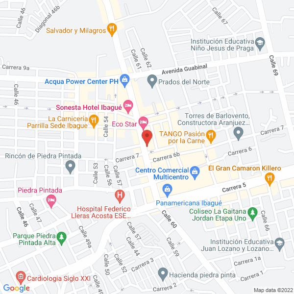 Map of Restaurante Pork Chop Parrilla