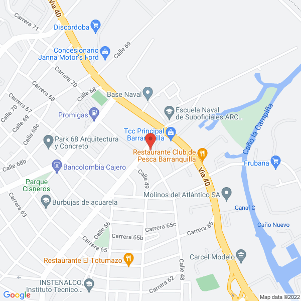 Map of Ralil Impresores S.A.S.