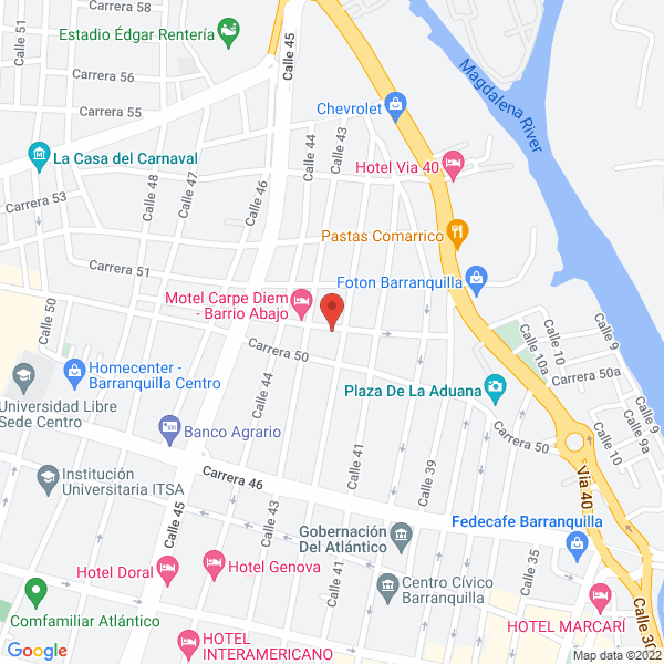 Map of Refriembobinados Ltda.