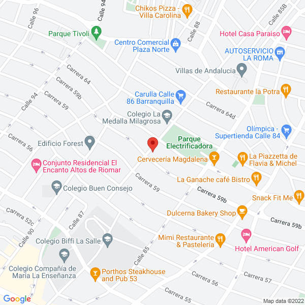 Map of Refricenter Group S.A.S.