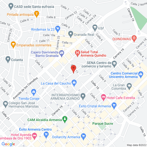 Map of Rectificadora De Motores Morales