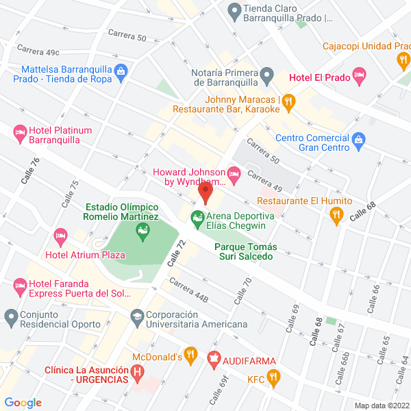 Map of Optica Loptik