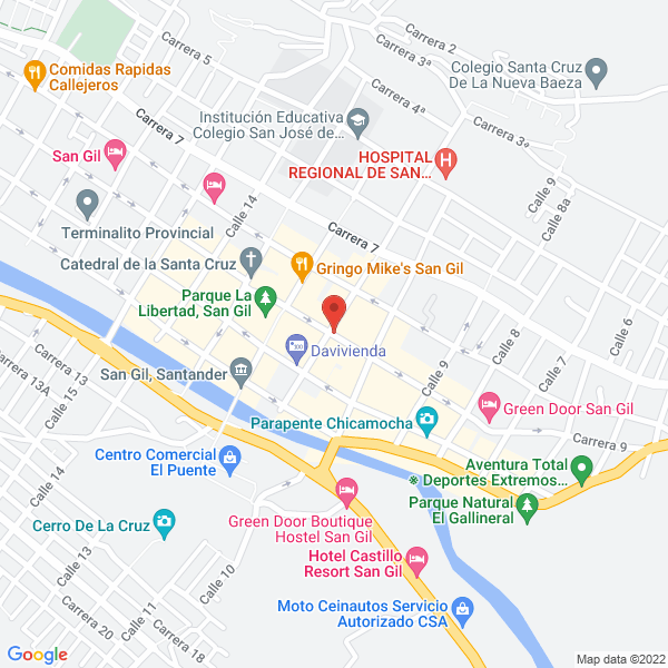 Map of Orale Tortillas