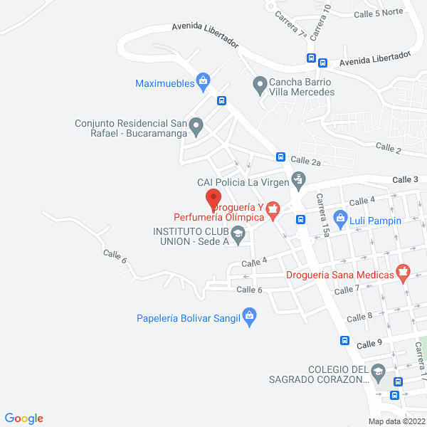 Map of Sabor Francisco Alberto Villamizar