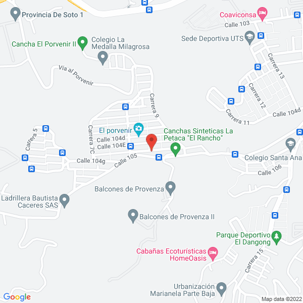 Map of Sala De Belleza D Diana