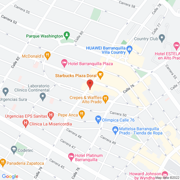 Map of Restaurante La Traviata