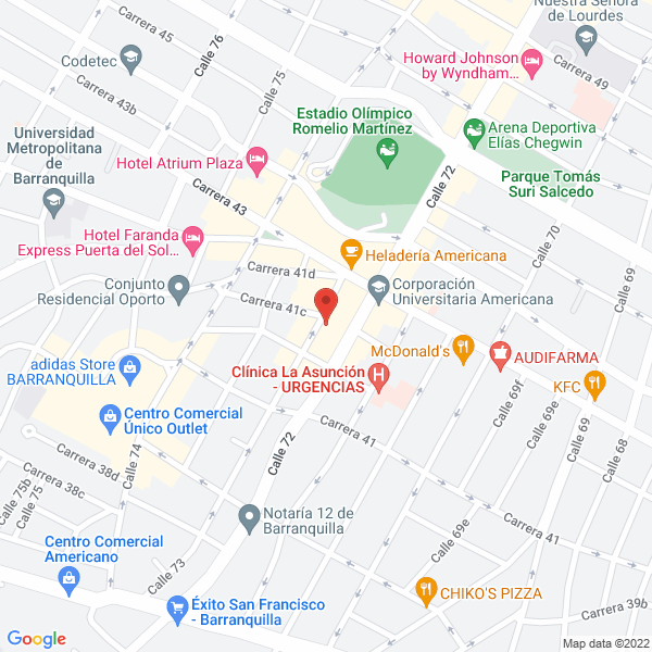 Map of Prestigio Centro De Belleza Y Estética