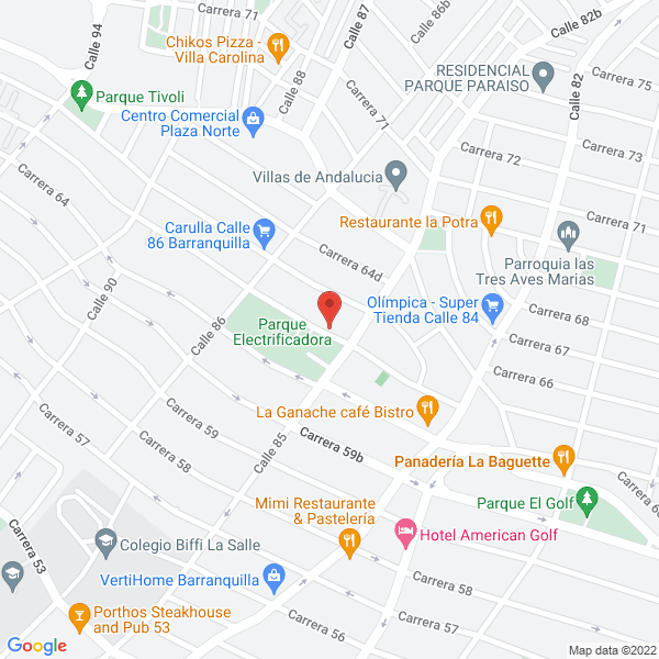 Map of Prodenor S.A.S.