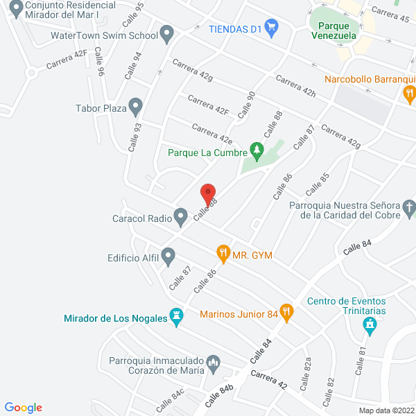Map of Society Services General S.A.S.