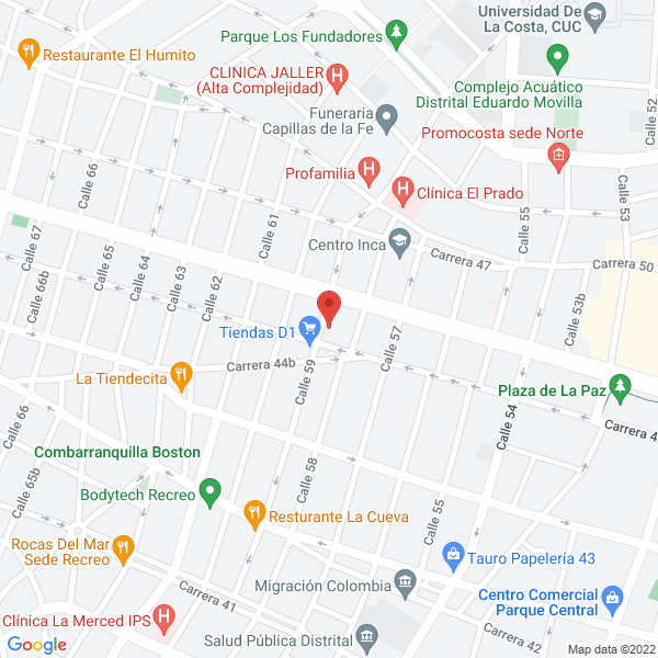 Map of Publimaster Impresores Sas