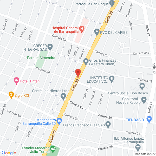 Map of Puertas Y Ventanas Ever