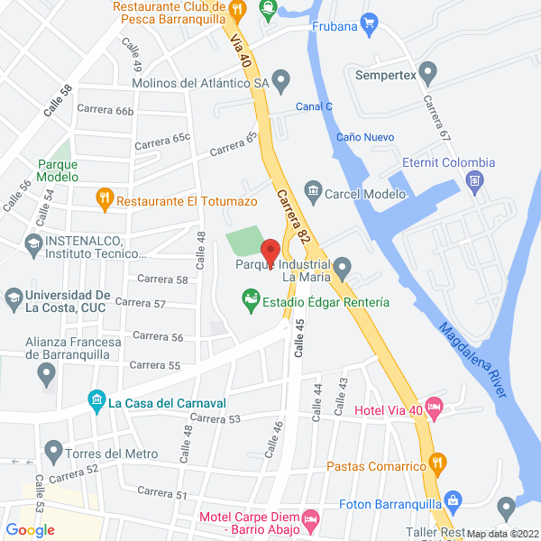 Map of Restrepo Gómez S.A.S.