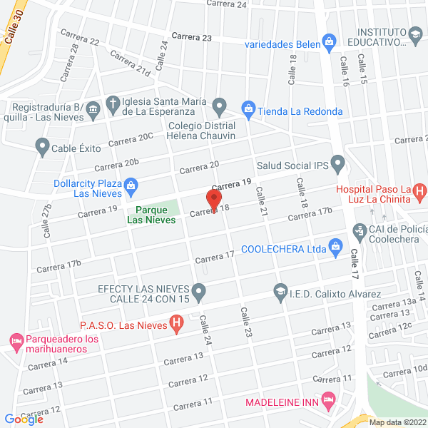 Map of Transporte Rivermag