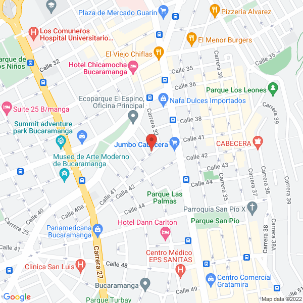 Map of Rodríguez Pinzón Isidro