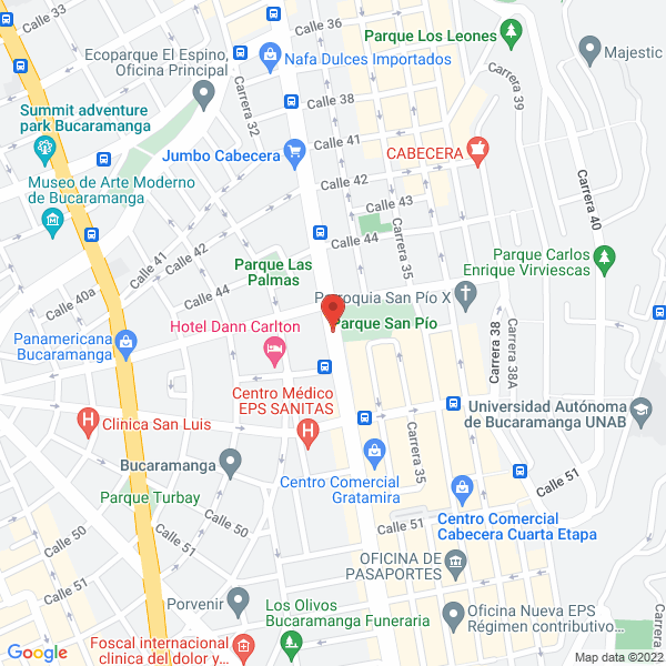 Map of Peluqueria Y Spa Nay Bet