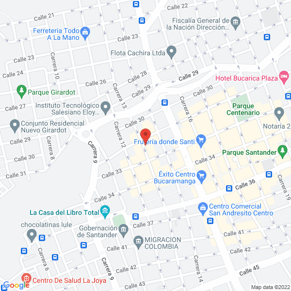 Map of Rojas & Rangel S.A.S