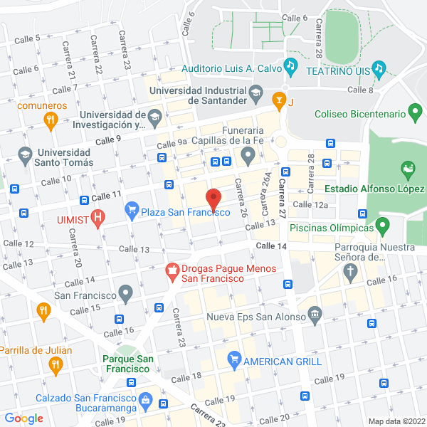Map of Sala De Belleza Yolima Unisex
