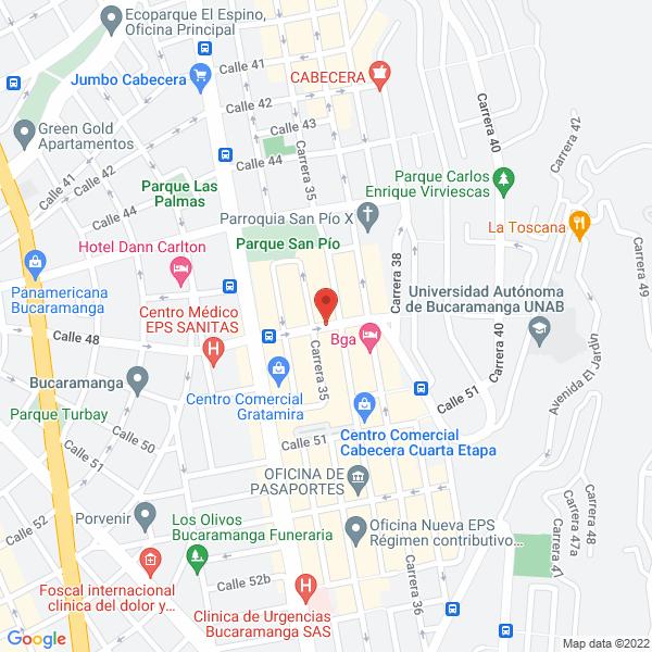 Map of Sanchez Y Sanchez Ltda.