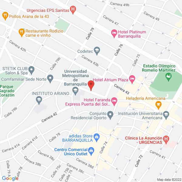 Map of Representaciones Alemanas