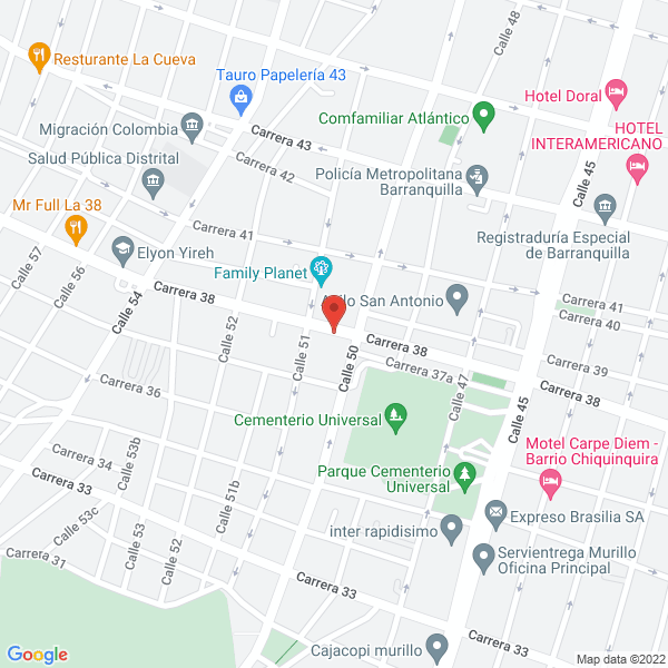 Map of Repuestos Castilla S.A.S.