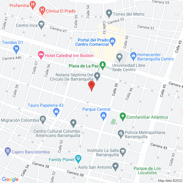 Map of Servipapeles 45