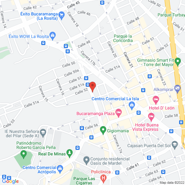 Map of Tecniempaques Gutiérrez