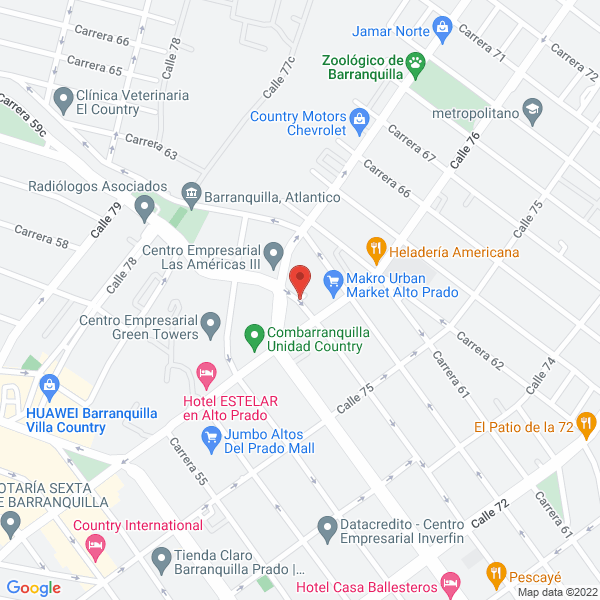 Map of Studio Express