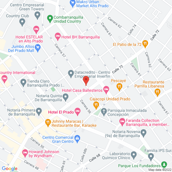 Map of Super Droguería Confiar