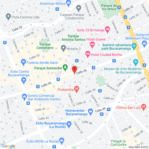 Map of Superdotados Servicios Y Suministros