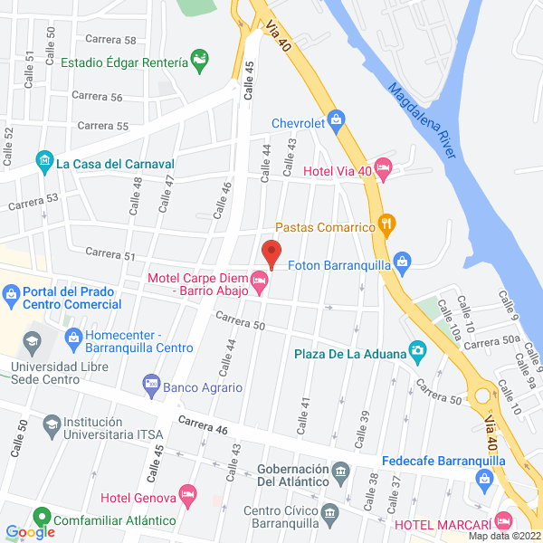 Map of Sellos Hidraulicos Colombia