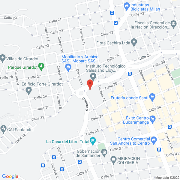 Map of Taller Cami