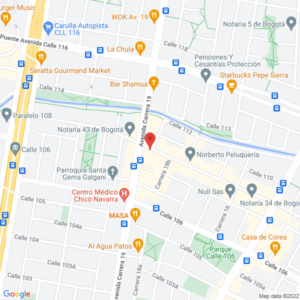 Map of Sociedad De Asesorías Corporativas Asecorp S.A.S.