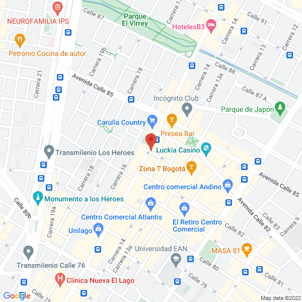 Map of Sociedad De Contadores Públicos