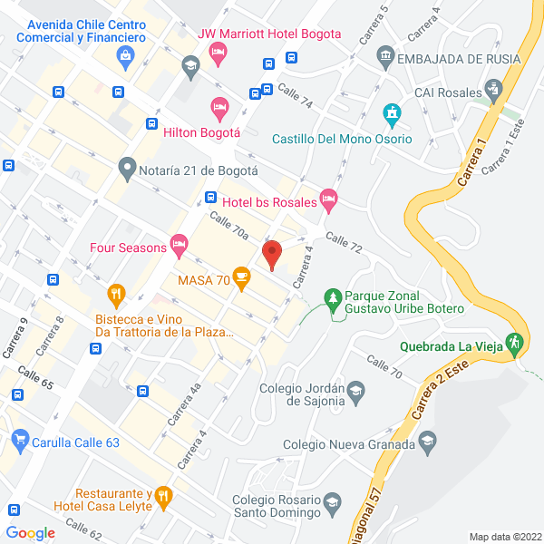 Map of Sociedad Ferrea Centro Andino S.A.S.