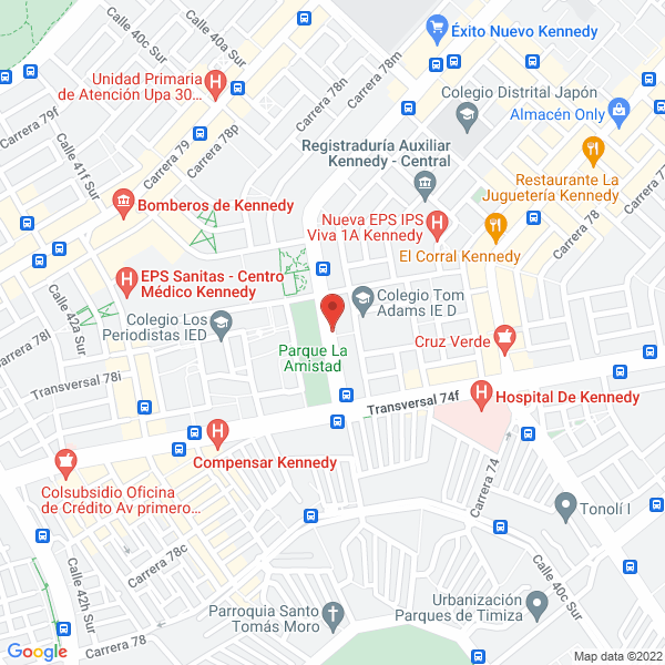 Map of Sociedad Ferretería Y Equipos Mg S.A.S.
