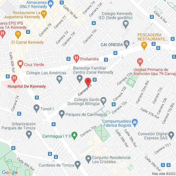 Map of Sociedad Pigoth S.A.S.