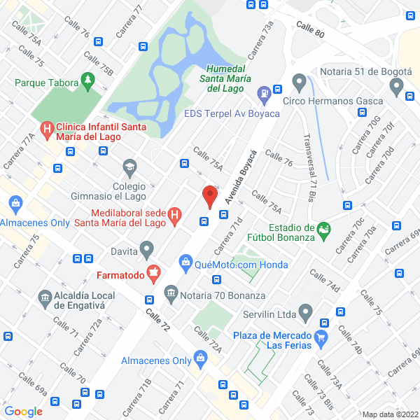 Map of Tecnovivienda