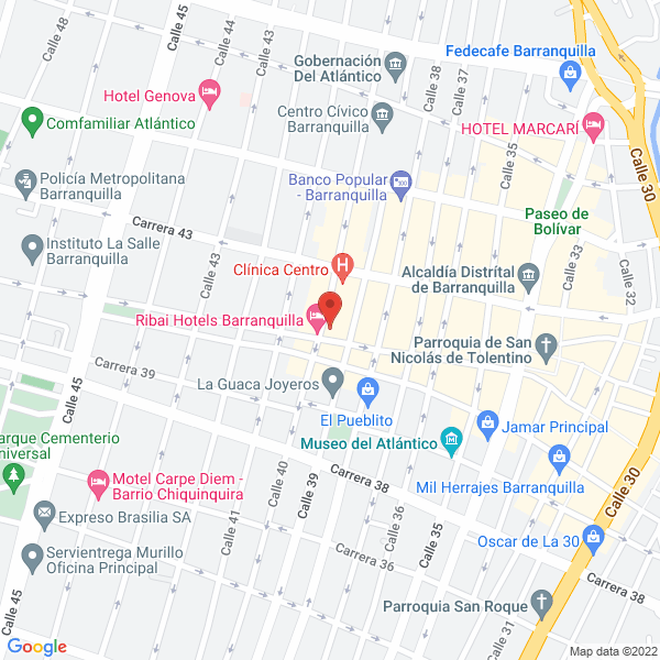 Map of Restaurante Y Refresqueria Los Amigos