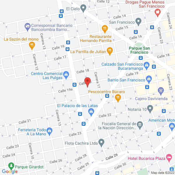 Map of Taller El Amortiguador