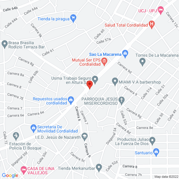 Map of Taller El Decorador