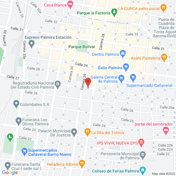 Map of Dobladora La 27