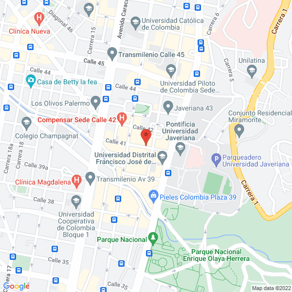 Map of Talleres Pedro A. Jiménez