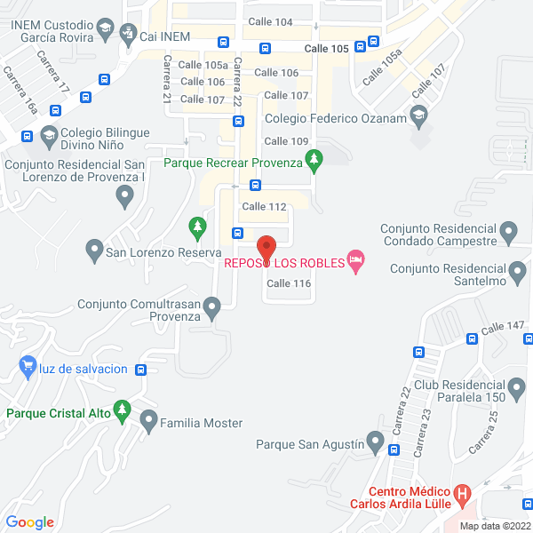 Map of Tapiceria Gerardo Daza