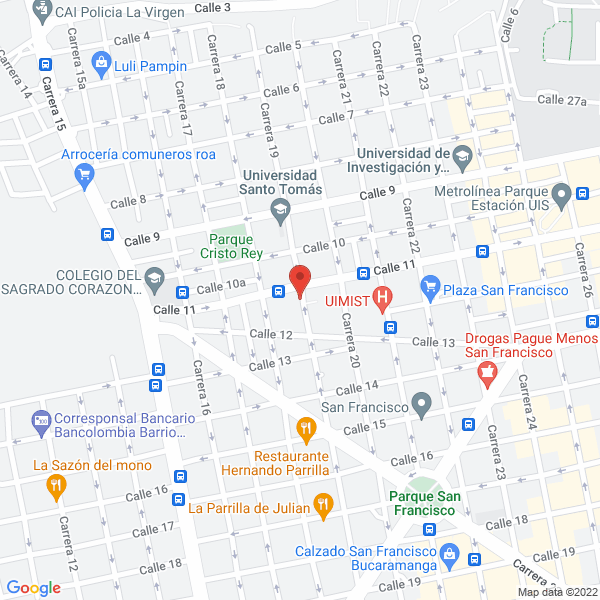 Map of Tapiceria Y Muebleria Kike