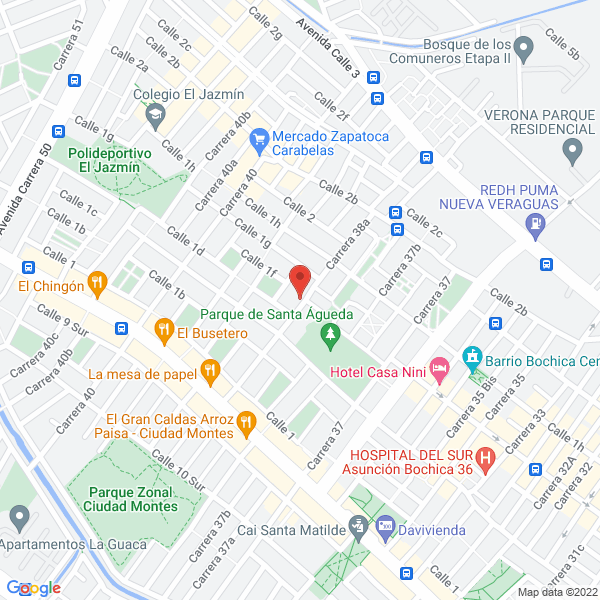 Map of Tapiceria Pintura Y Cortineria Jorge H. Sora